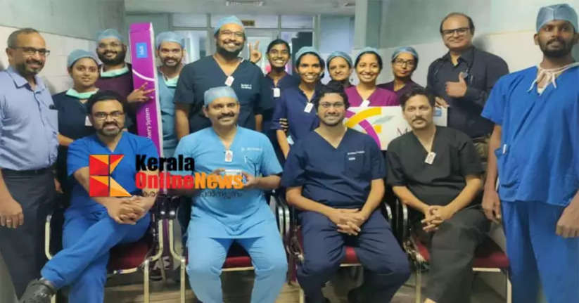 Thrissur Medical College, without opening the heart, replaced the valve; A seventy-four-year-old woman was brought back to life