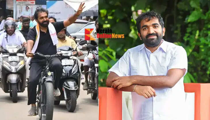 Chandy Oommen won by a record vote after campaigning on a bicycle without a flex board