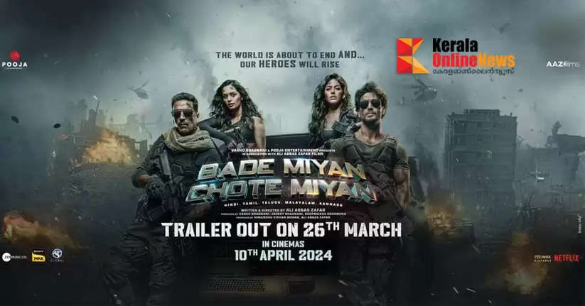 Pooja Entertainment's 'Bade Mian Chote Mian' trailer will release on March 26...