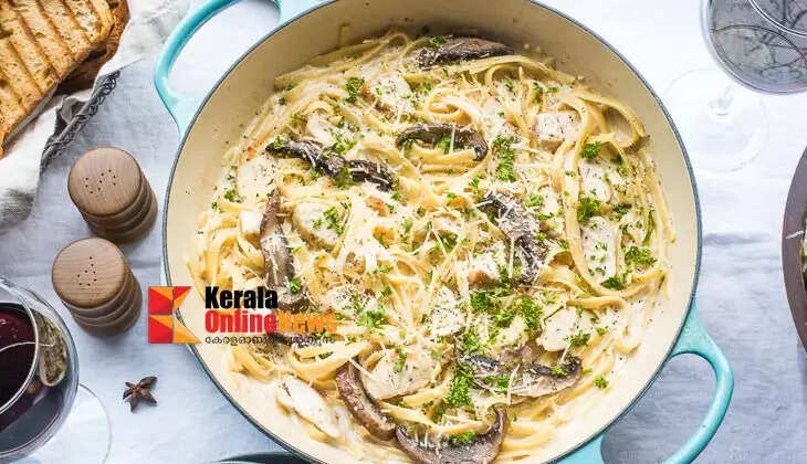 Mushroom Chicken Pasta