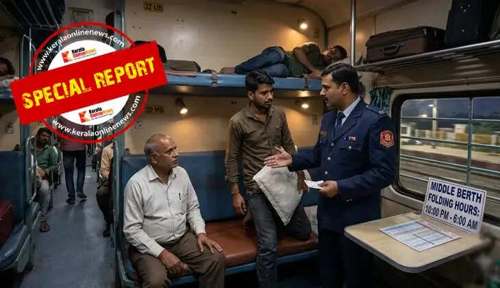 Attention train passengers: When can the middle berth be unfolded? Know the railway rules to avoid disputes.