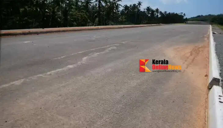 Are the predictions of the 'field birds' coming true? Cracks appear over a stretch of the Keezhattur bypass in Kannur; protests intensify.4