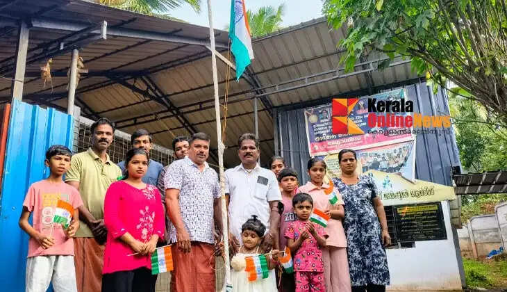 Independence Day celebrations were held at the Kottoor Jyothis Kalari Sangham