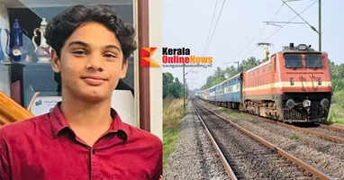 Edakkad High School student dies after being hit by a train