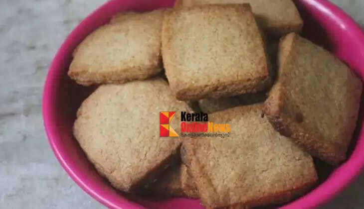 delicious biscuits with wheat flour