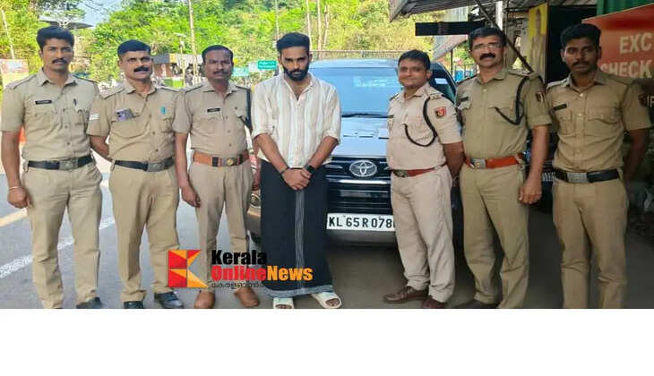 Drug bust at Kootupuzha checkpost Youth arrested