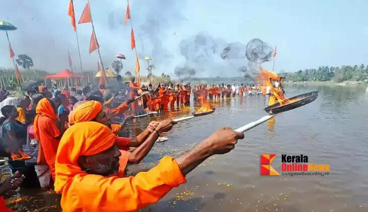 Kerala's Kumbh Mela; The Mahamagha festival of Malappuram Thirunavaya has begun on the banks of the Bharathapuzha river.