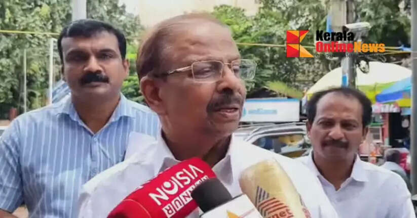 Rahul's suspension is welcome: K. Sudhakaran MP