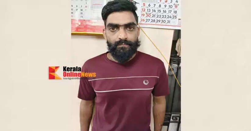 Youth arrested with methamphetamine in Vellaparamba, Kannur
