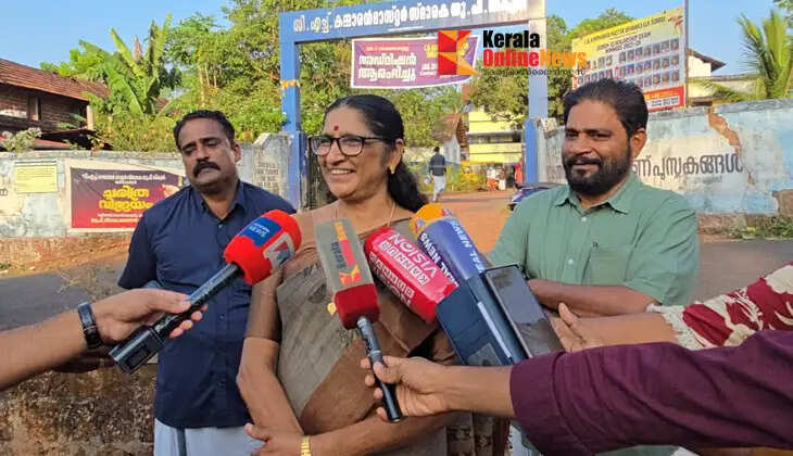 'The majority will increase, LDF will come'; LDF candidate from Taliparamba constituency PK Shyamala casts his vote
