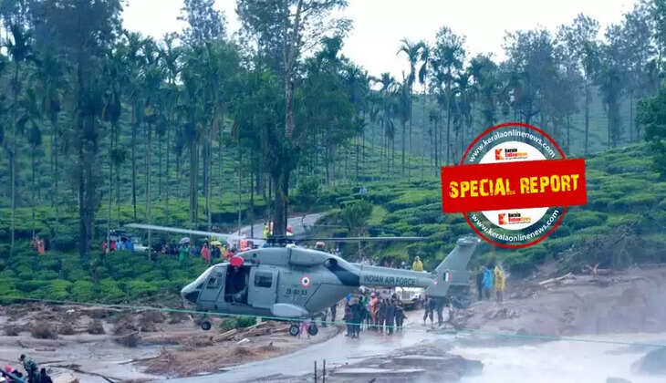 wayanad disaster helicopter