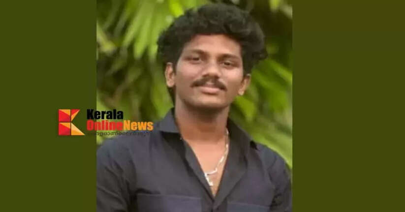 A young man died after a lorry and a bike collided in a tornado.