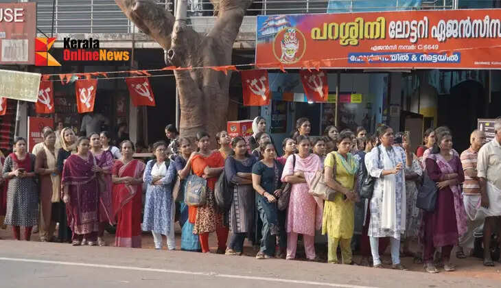 LDF on the strength of achievements; Shyamala teacher receives enthusiastic welcome in the constituency