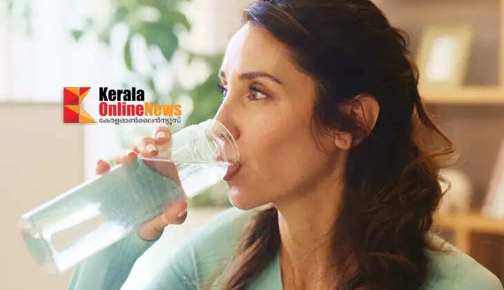 drinking water