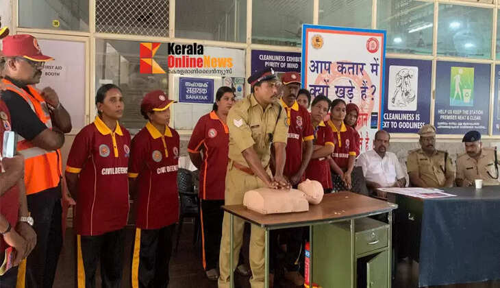 The first phase of the Rail Vigilance Awareness Program has started at Kannur Railway Station