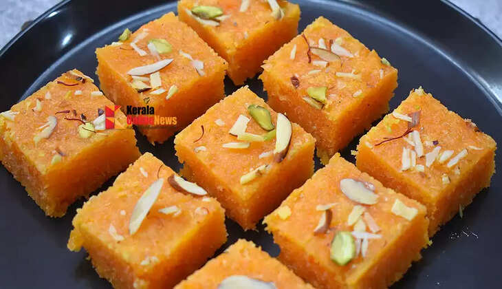 Carrot Coconut Burfi