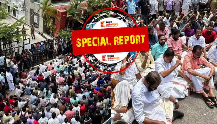 ED Raid Protest
