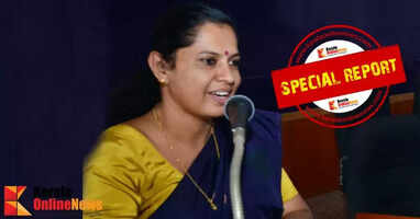 AD moving during the farewell ceremony Kannur District Panchayat President PP Divya has accused of serious corruption