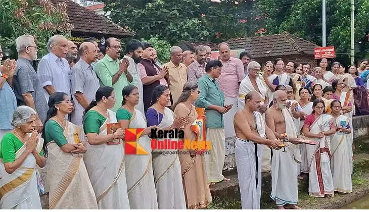 Chirakkal becomes Vrindavan; Yamuna Aarti sung with Krishna's story