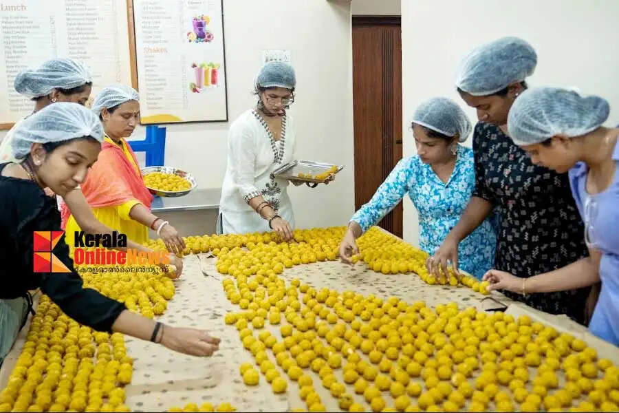 Amritapuri is all set for the Vishwa Seva Day celebrations the events begin today