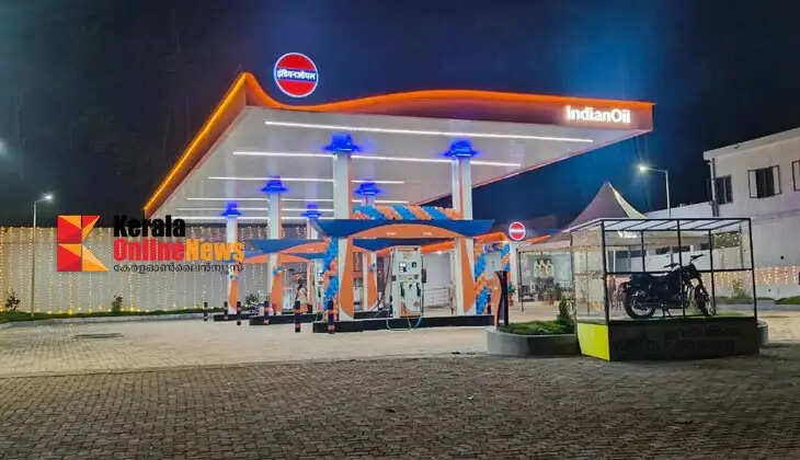 Petrol pump reopens at Chakkarakkal 4th floor