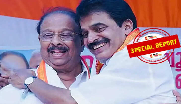 KC Venugopal tamed Sudhakaran 