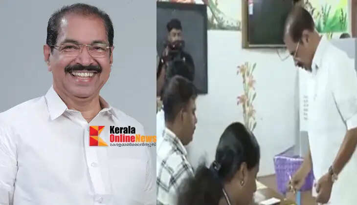 There is a UDF wave in Kerala; Sunny Joseph casts his vote