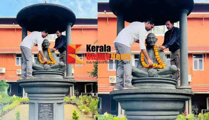 Gandhi darshan vedi calls for action on insulting Gandhi statue by Collector and ADM in Kannur
