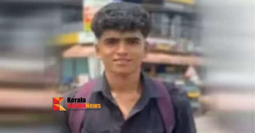 Kasargod native youth fell from the building and died.