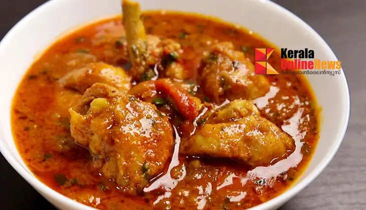 Special chicken curry in country style