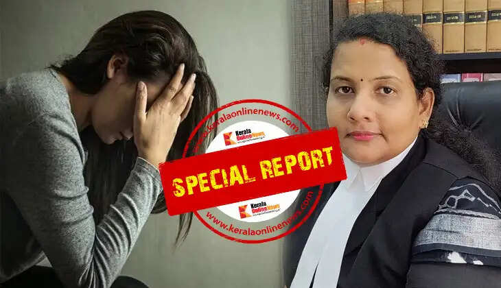 Love marriage turned into exploitation... Finally got her life back through legal battle; High Court lawyer Vimala Binu holds the girl in her arms