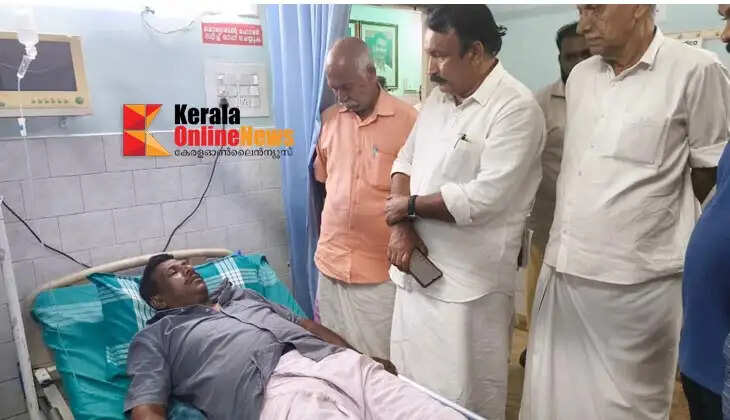 UDF workers attacked in Payyannur, injured seek treatment in hospital