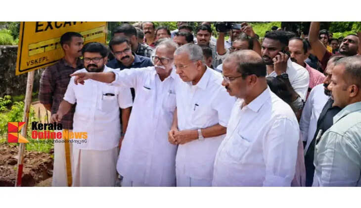 Landslide on the National Highway at Elayavoor Kannur Pinarayi attributes it to a design flaw