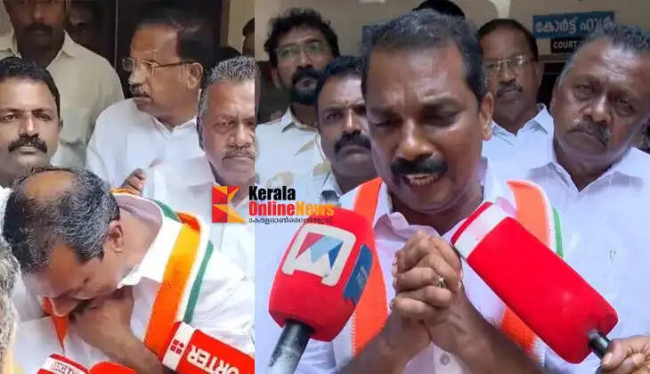 'Talked to the media, violated election rules'; District Collector orders to file case against UDF candidate Shanthakumar in Adoor