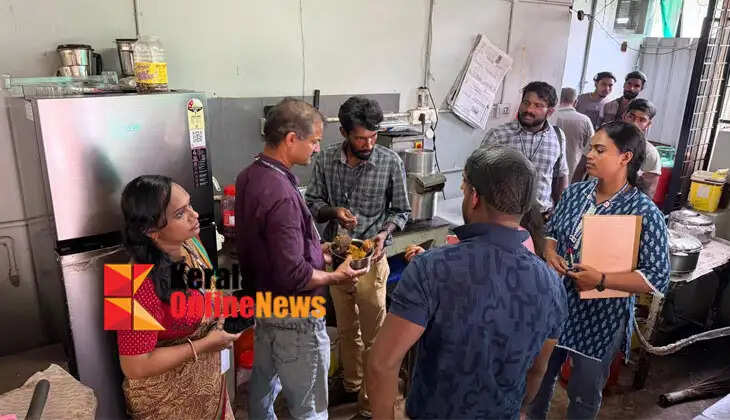 Health department inspects 925 establishments in Kannur; notices issued to 94 shops, one bakery unit ordered to close