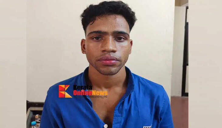  accused who snatched an elderly woman's gold chain at Poomangalam