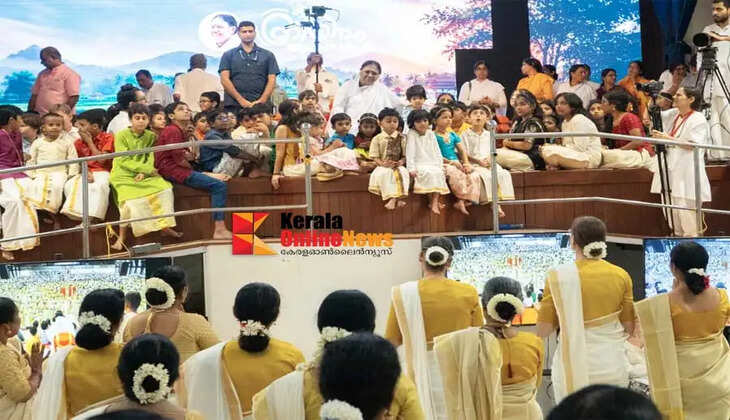 Finding joy in small things can create a festive atmosphere like the golden Onam even amidst hardship Mata Amritanandamayi Devi
