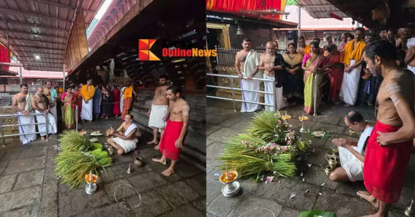 Niraputhari at Kadampuzha Bhagavathy Temple with devotion