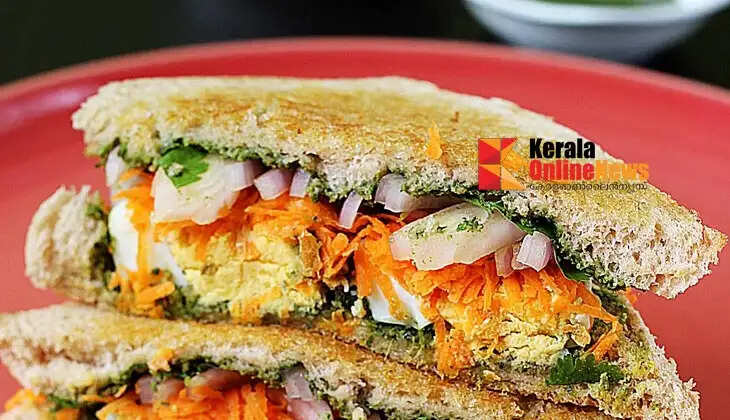 Egg Masala Sandwich