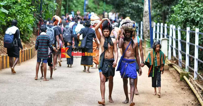 Forest Department prepared security on Kanana Path: 161789 Ayyappans visited