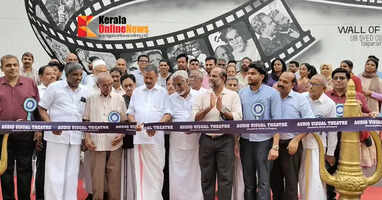 Minister R. Bindu inaugurated the Audio-Visual Theater at Taliparam Sarsayeed College