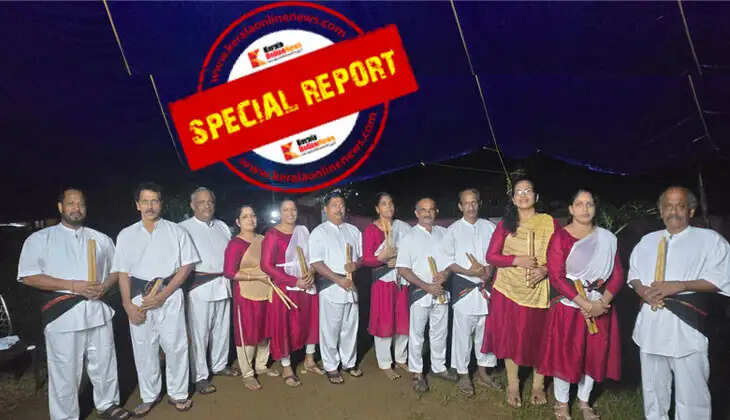 Enthusiasm that defies age; A group of expatriate Malayali artists and friends from Parassinikkadavu Koval natives to revive Kolkkali