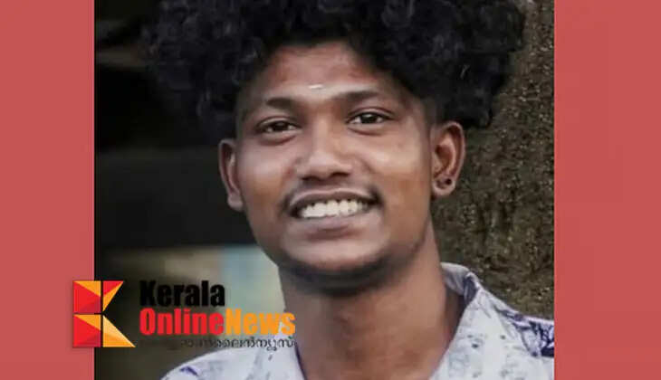 A young man died tragically after a tree branch fell on his two-wheeler.