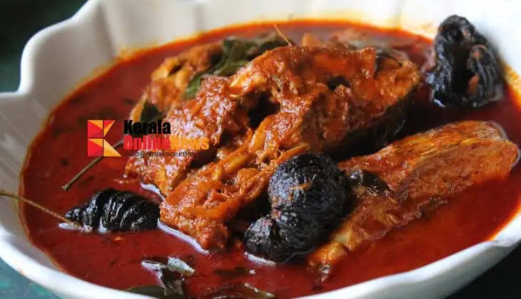 Nothing else is needed for rice! Authentic local fish curry made with dried kudampulli