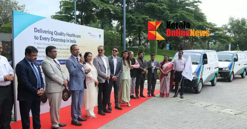 Aster Volunteers sets up 9 new mobile medical units across India