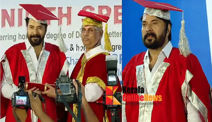 I could not fulfill my father's wish; Actor Mammootty to receive honorary doctorate from MG University