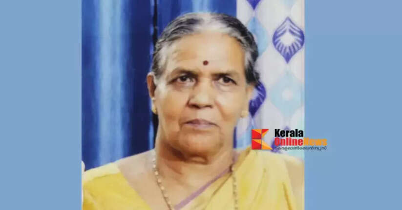 K Kamala, wife of Bakkalam Communist Trade Union leader Maniyampara Kunjambu, passes away