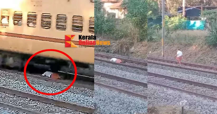 Who miraculously escaped being hit by a train in Kannur? The Railway Police has started an investigation