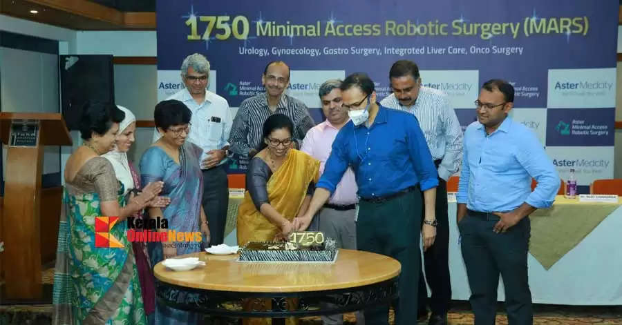 Aster Medcity has successfully completed 1750 robotic surgeries