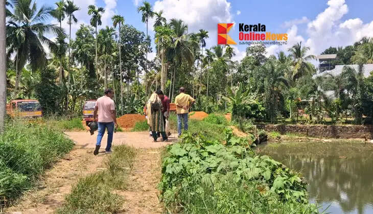 Revenue officials, acting on information about illegal land reclamation in Thiruvalla, seized soil-laden lorries that had arrived with forged passes.